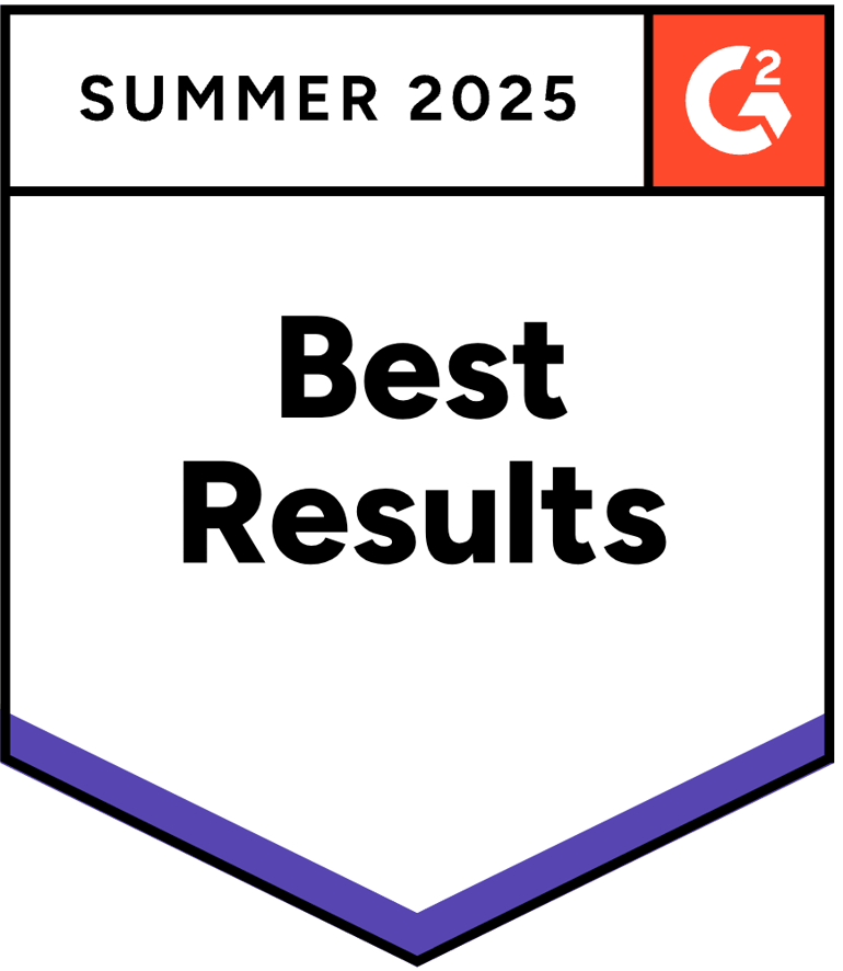 G2 Badge 2023 - Best Results