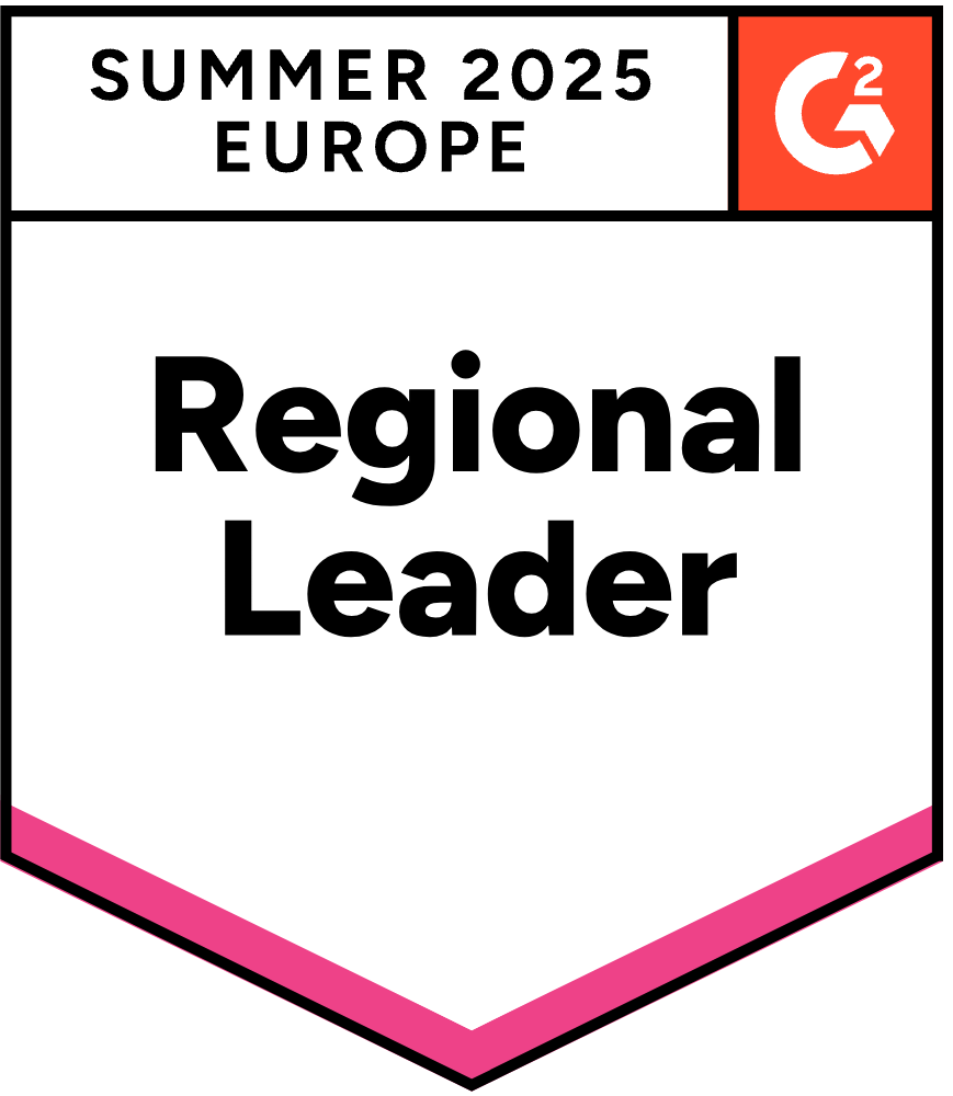 G2 Badge 2023 - Europe Leader