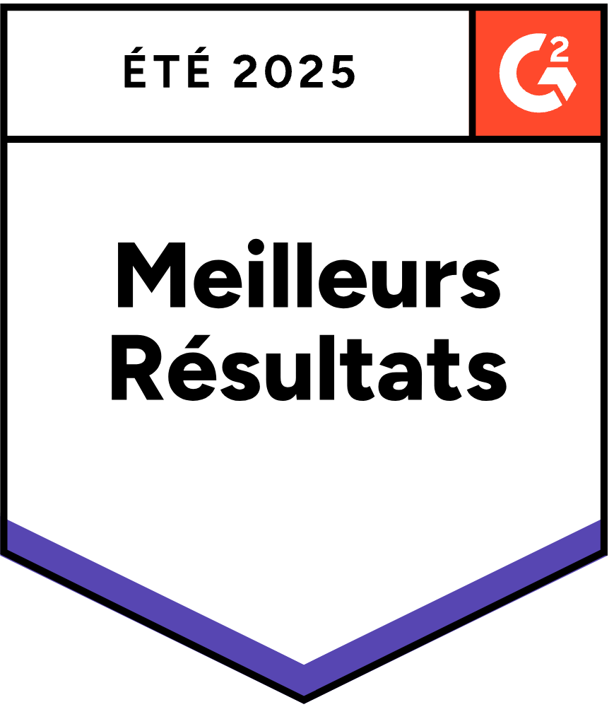 Badge G2 : Meilleurs résultats